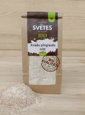 BIO Kviešu pilngraudu milti